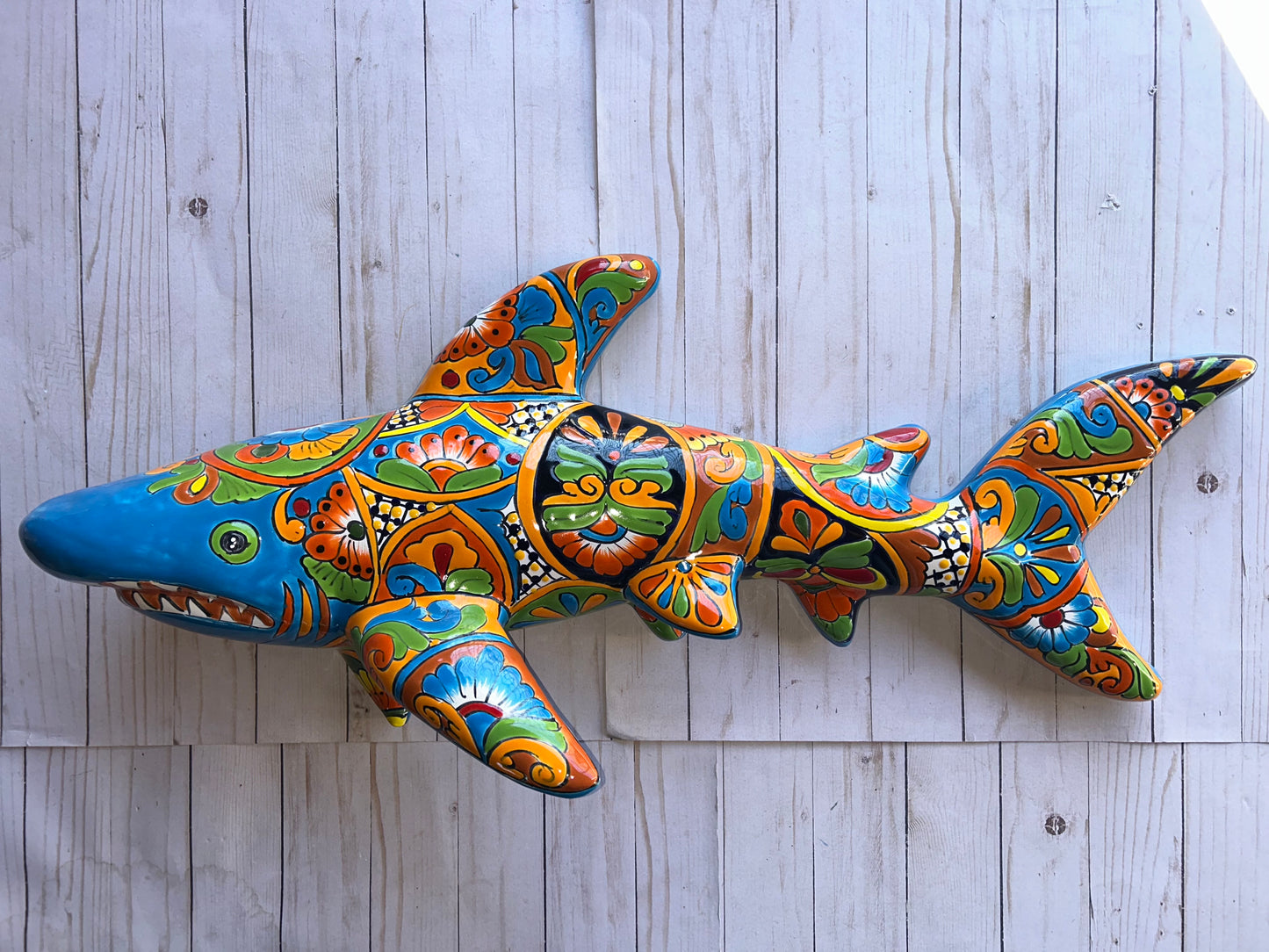 Wall Sharks Talavera Ceramic