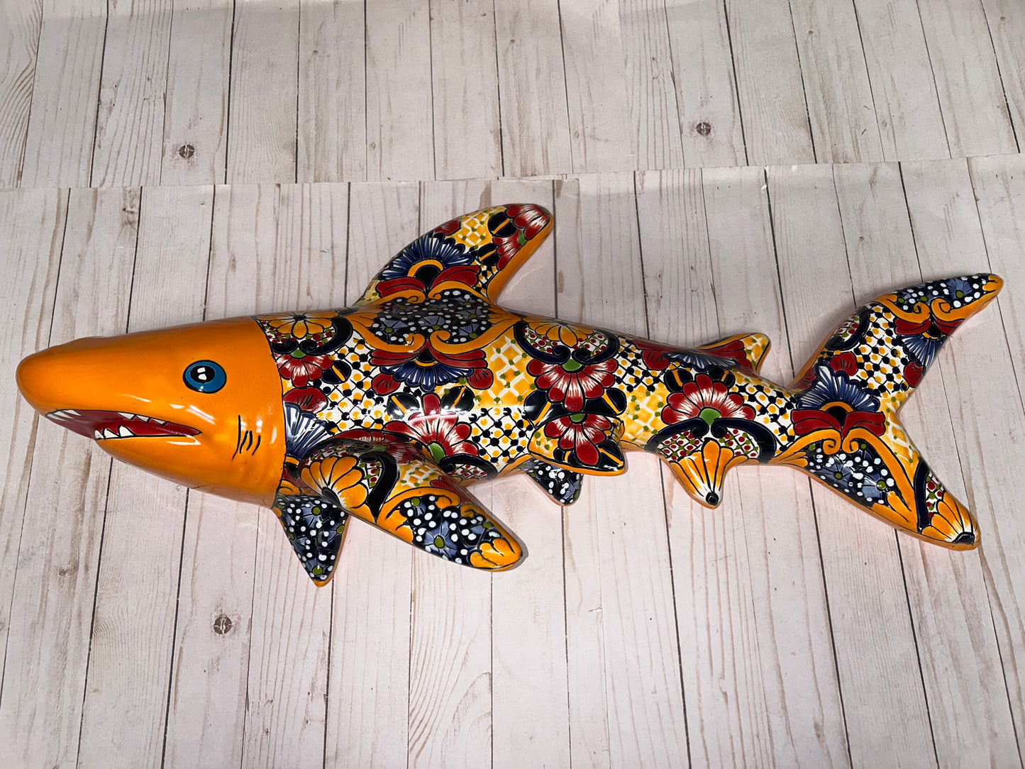 Wall Sharks Talavera Ceramic
