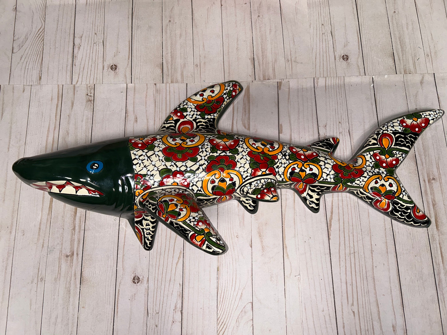 Wall Sharks Talavera Ceramic