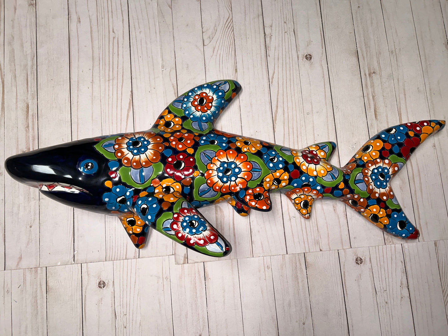 Wall Sharks Talavera Ceramic