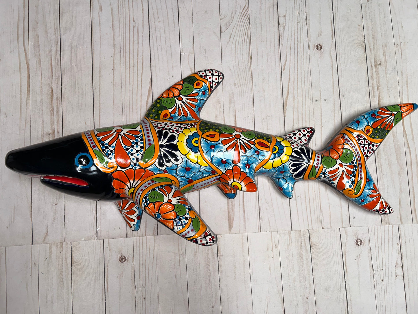 Wall Sharks Talavera Ceramic