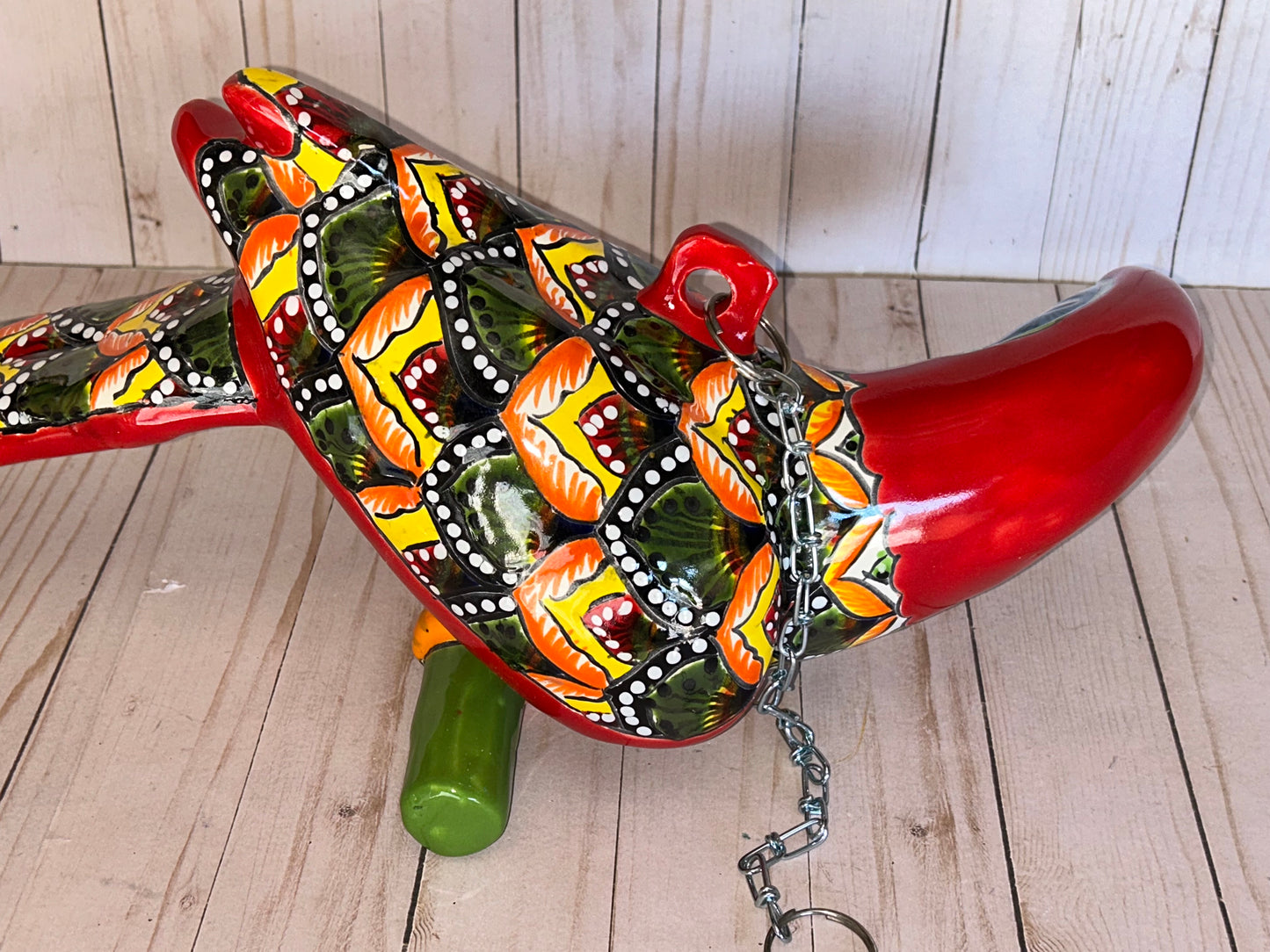 Beautiful Hanging Parrot Red&Green Peacock
