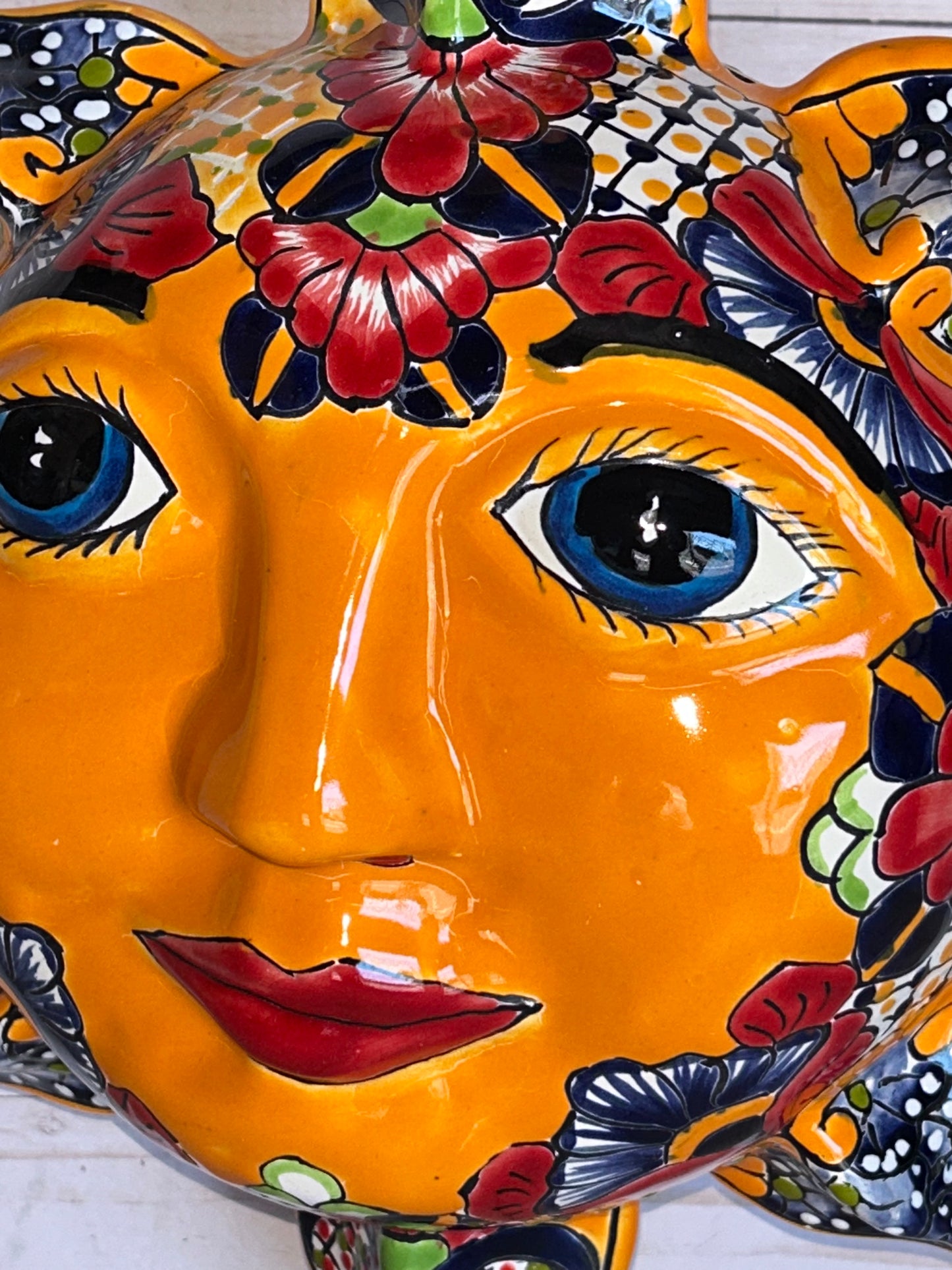 Large Talavera Celestial Sun Sphere-shaped Double face
