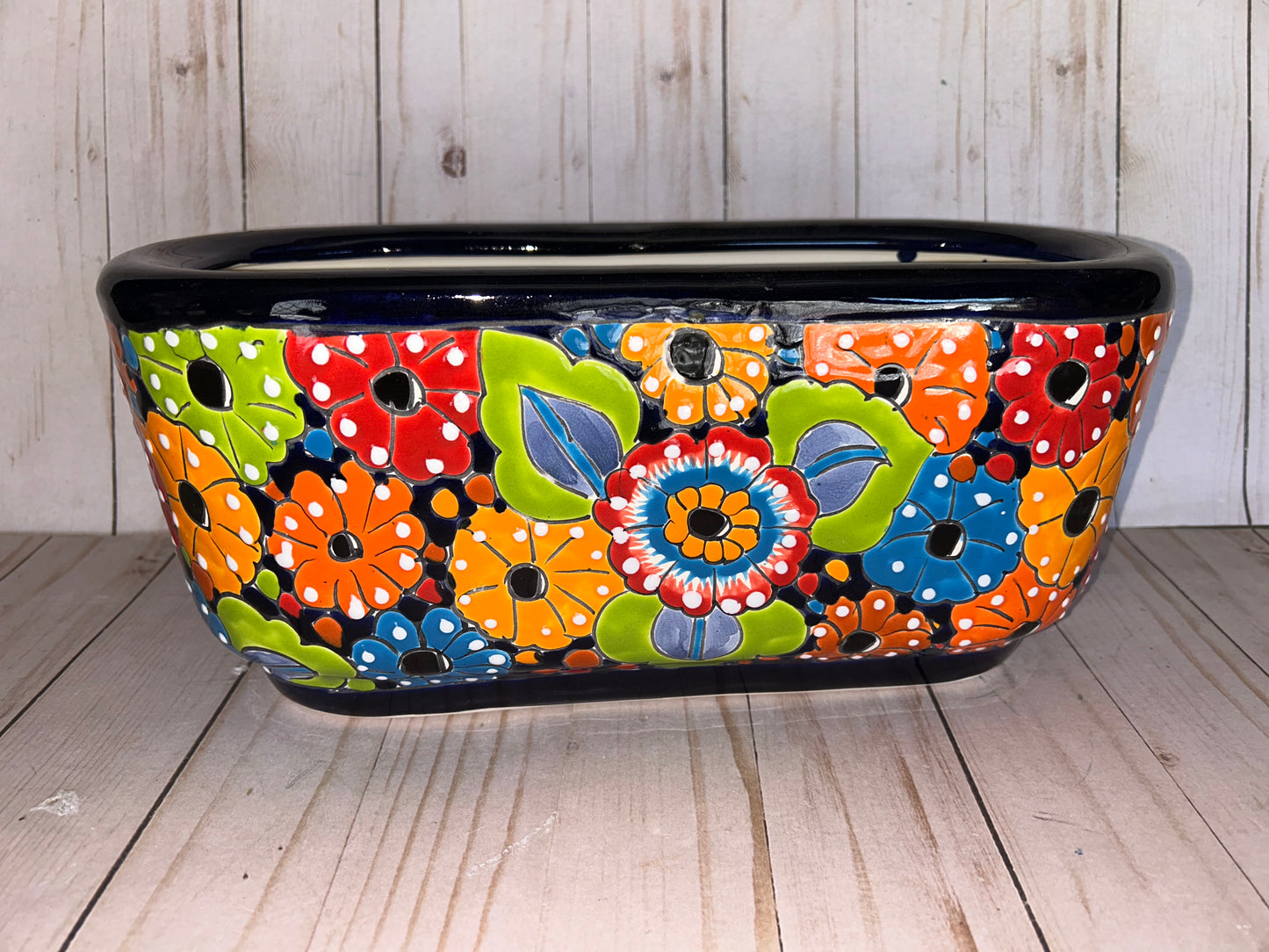 Oval Floor Planters
