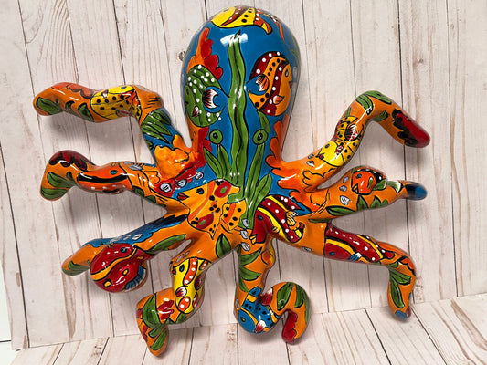 Wall Hanging Octopus Talavera Collection