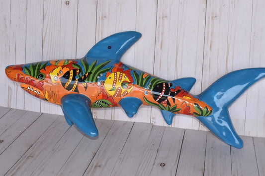 Wall Sharks Talavera Ceramic