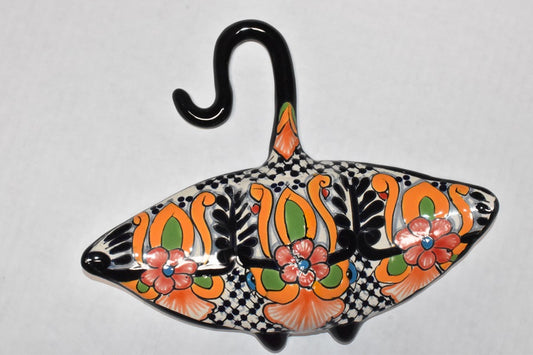 Collection of Ceramic Sculptures Hanging Manta Ray