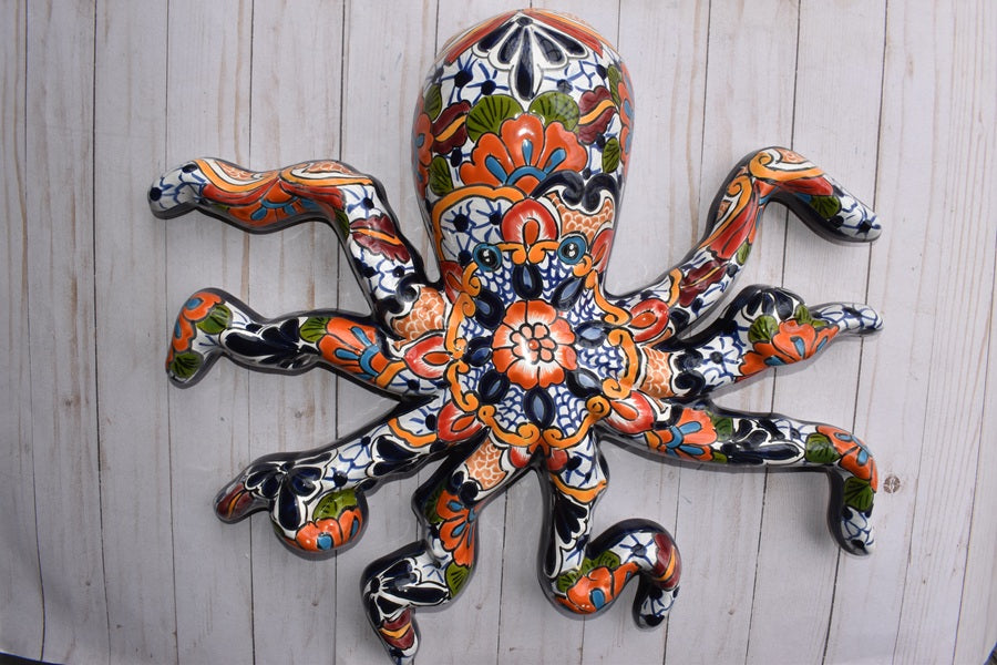 Wall Hanging Octopus Talavera Collection
