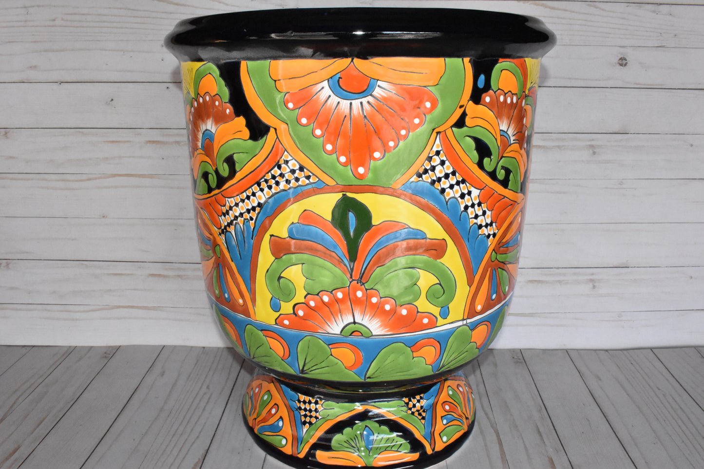 TALL 17.25"TALAVERA PLANTER CUPS