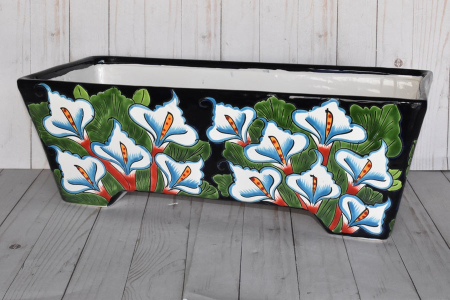 Rectangular Window Talavera Boxes