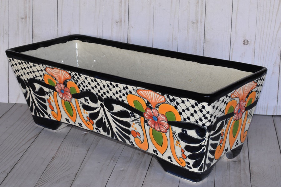 Rectangular Window Talavera Boxes