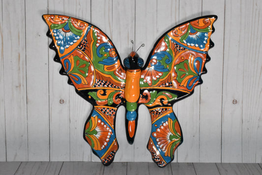 EXTRA LARGE WALL TALAVERA BUTTERFLIES