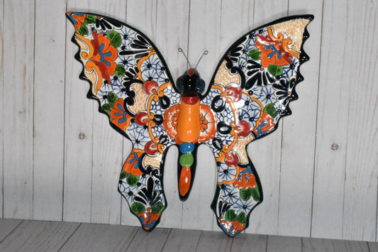 EXTRA LARGE WALL TALAVERA BUTTERFLIES