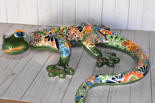 Limited Edition of Extra Large Talavera Ceramic Wall Hanging Geicos