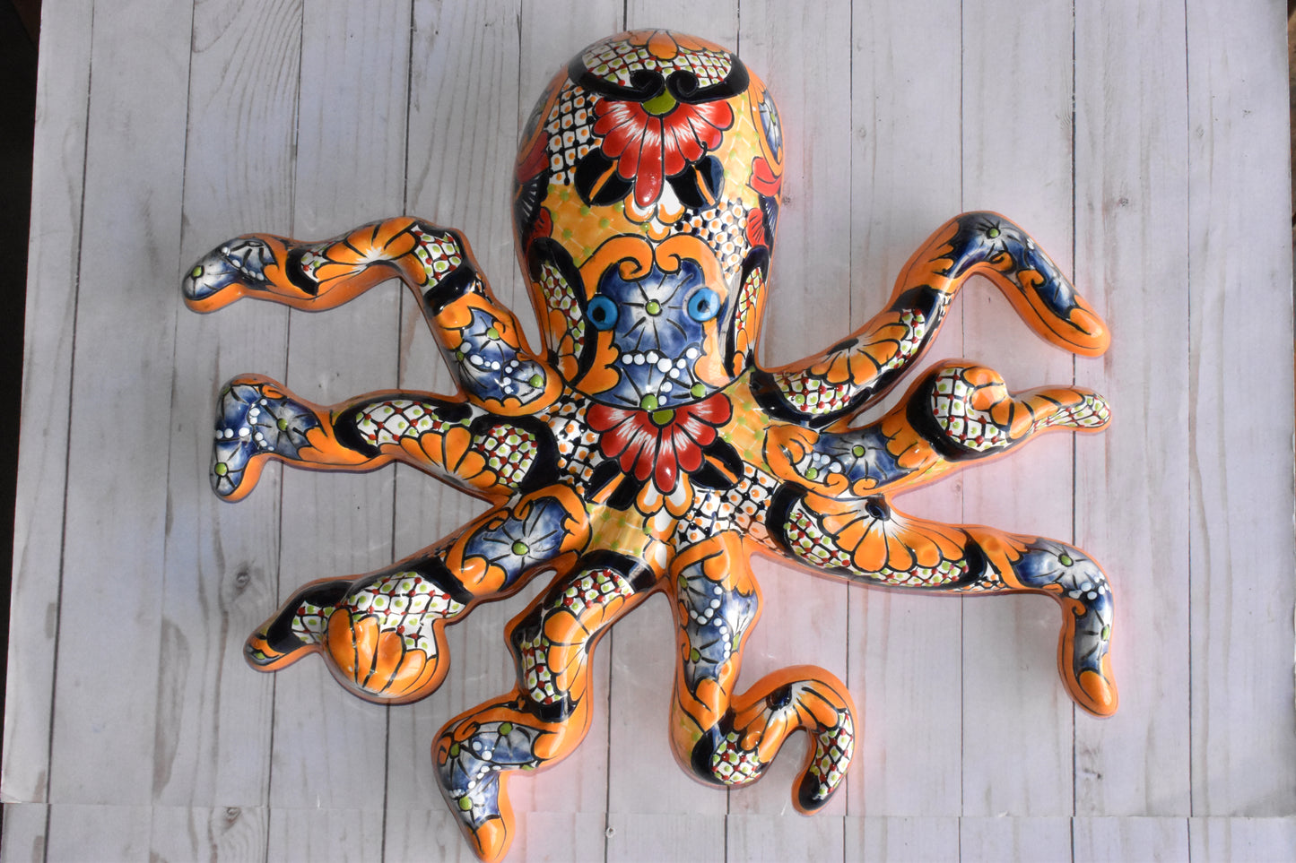 Wall Hanging Octopus Talavera Collection