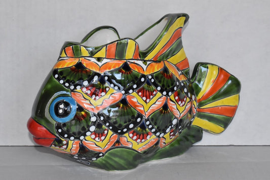 Small Fish Talavera Planters