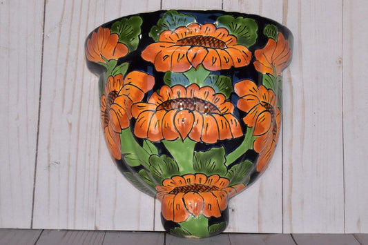 WALL PLANTERS CONE SHAPE CHOOSE SIZE AND COLOR