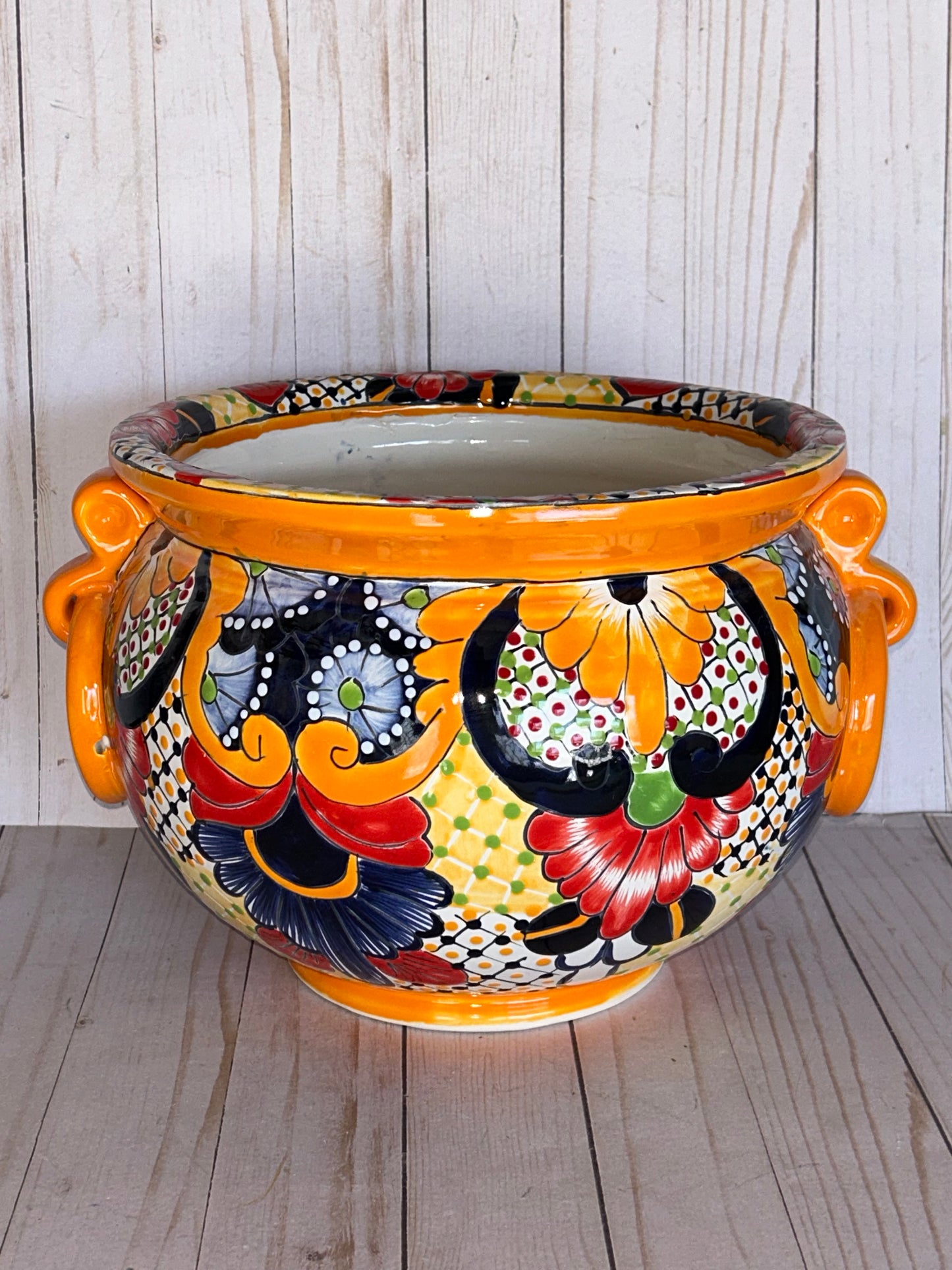 Variety Talavera Ring Flower Planters Choose size and Color