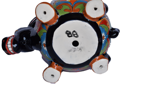 Planter Donkey in classic Talavera style