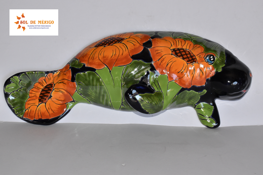 Hanging Talavera Manatees