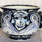 Hand-painted Talavera Ring Flower Planters Choose size and Color