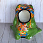 Talavera Flower Planter Frog