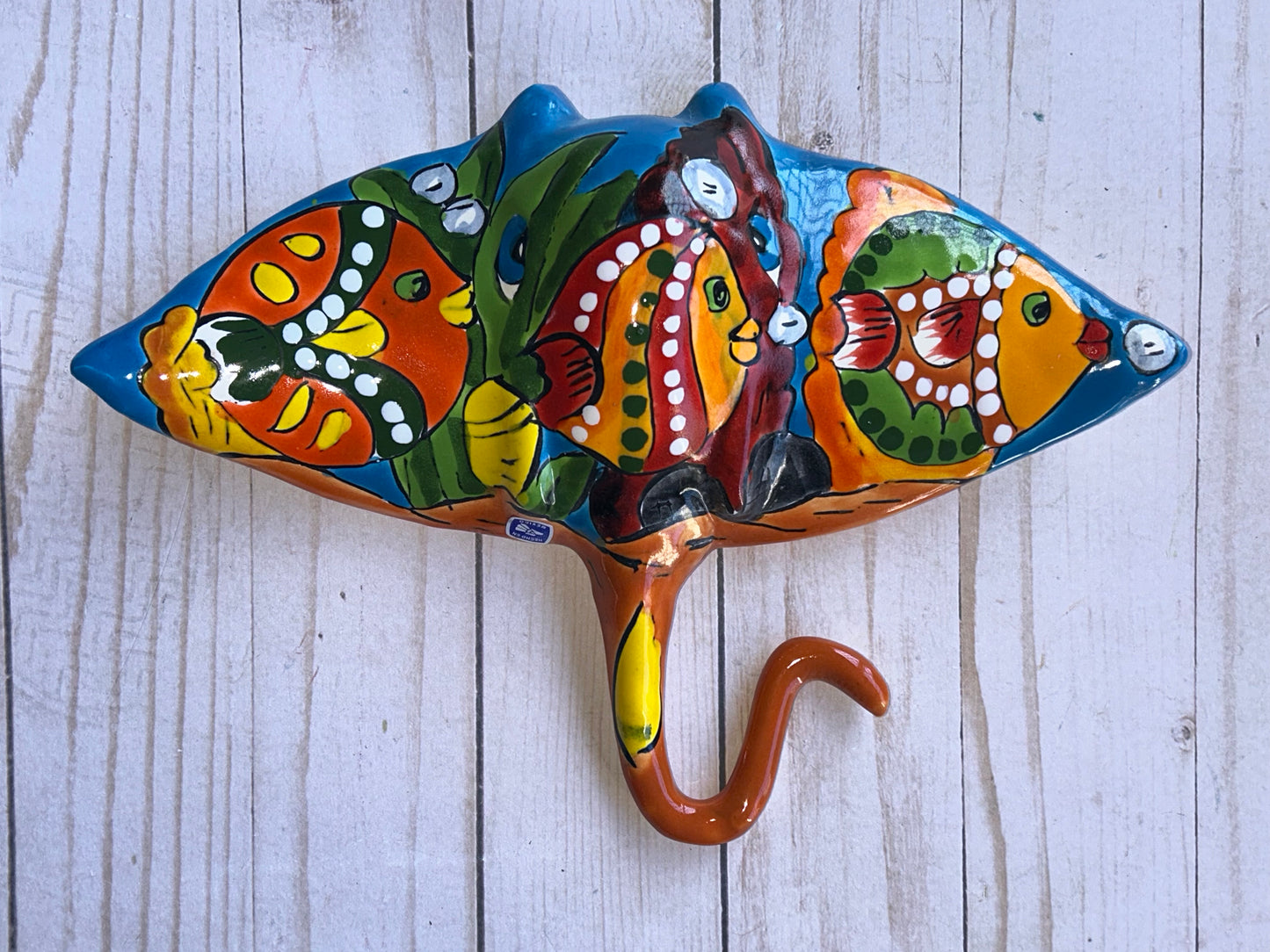 Collection of Ceramic Sculptures Hanging Manta Ray