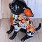 Sitting Handmade Talavera Chihuahua Figurines – Colorful Mexican Pottery Puppies
