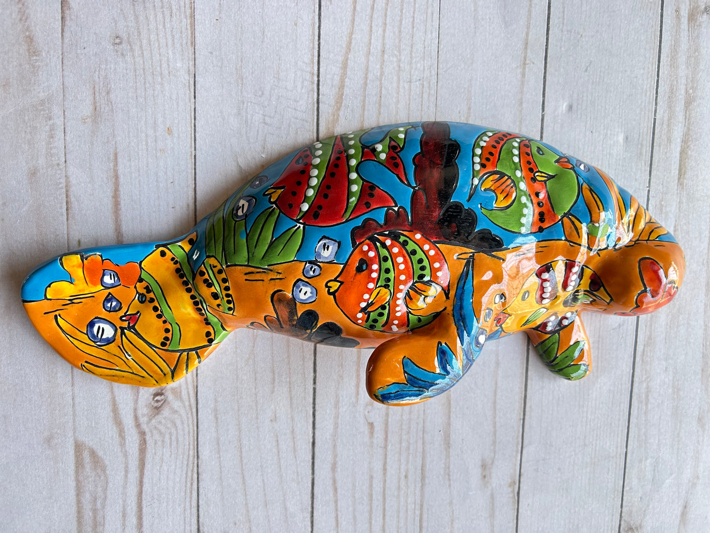 Hanging Talavera Manatees