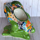 Talavera Flower Planter Frog