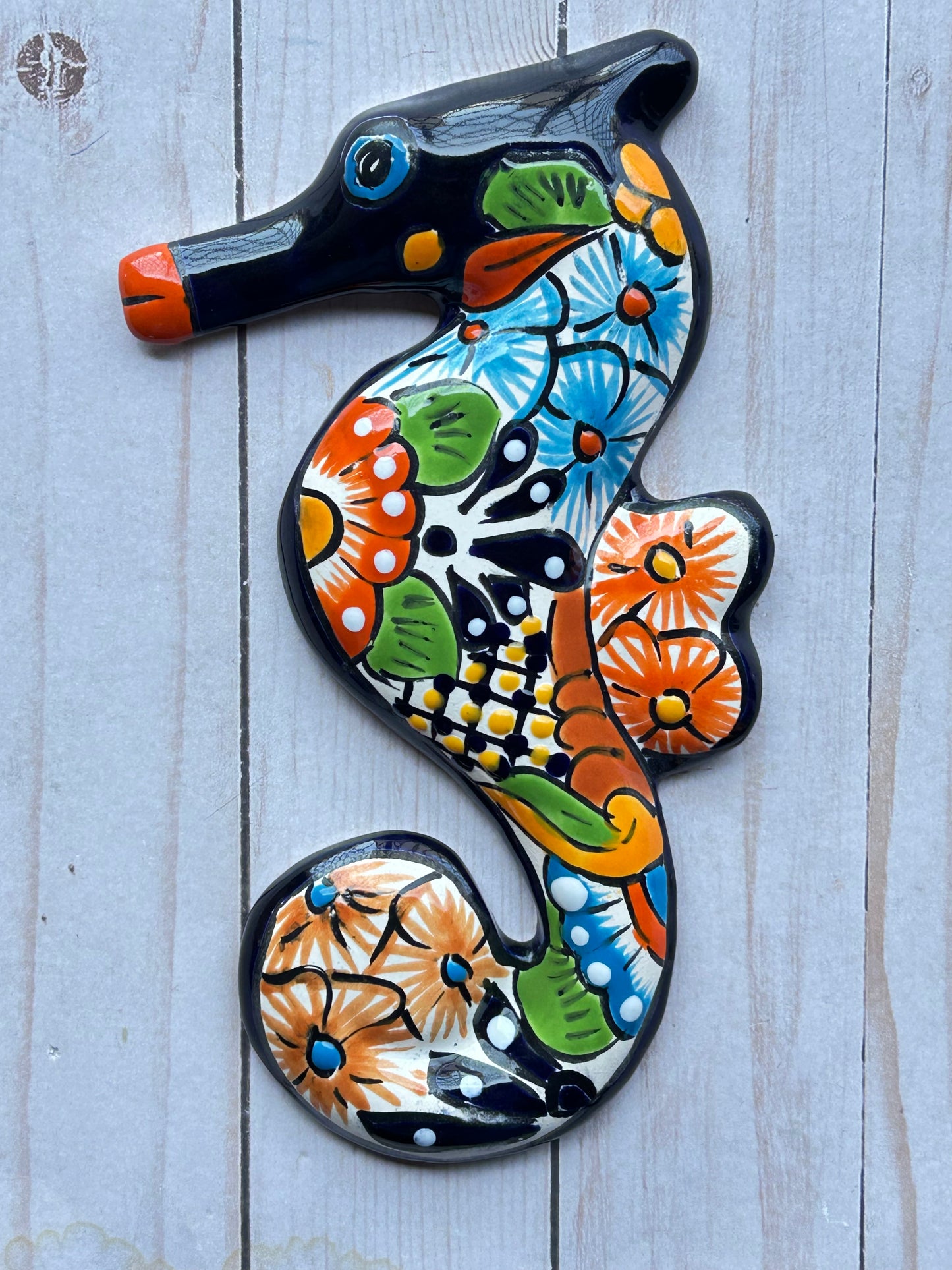 🐠 Talavera Seahorse Mini