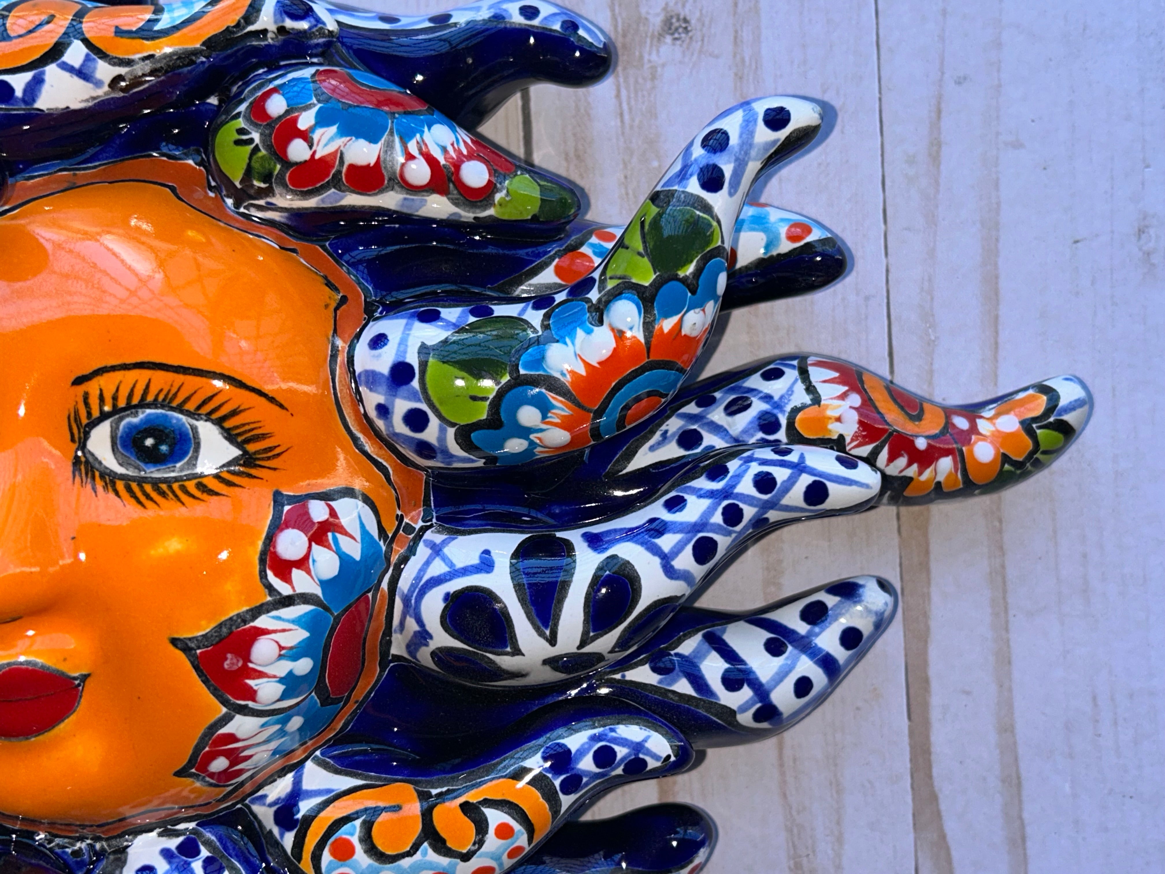 Talavera Hanging Sun – Sol de Mexico Imports