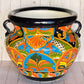 Handmade Talavera Michoacanas Planters MD-12.5"H/ LG-15"H