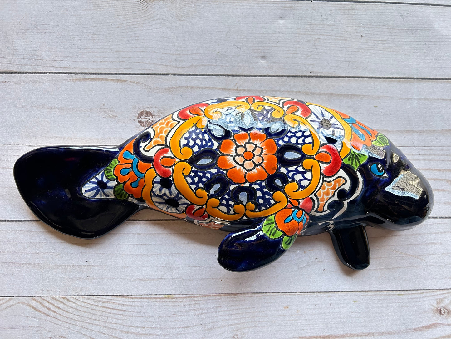 Hanging Talavera Manatees