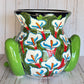 Talavera Frog Planter – Handmade Mexican Ceramic Frog Flower Pot