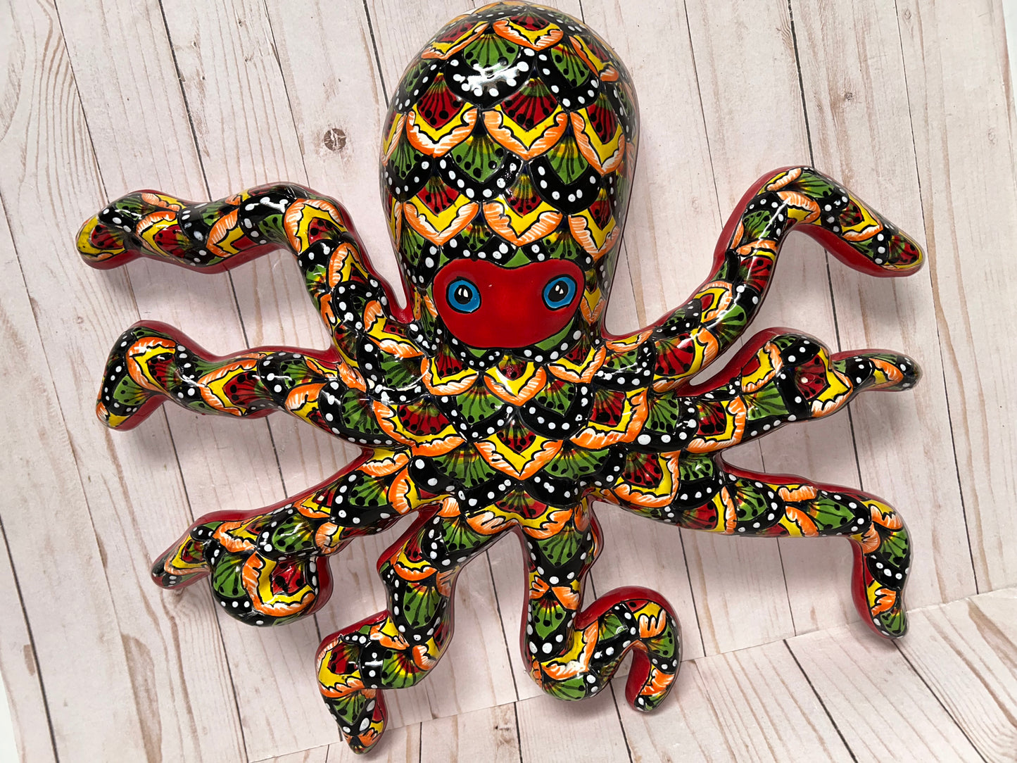 Wall Hanging Octopus Talavera Collection
