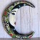 Wall Ceramic Talavera Moons 11.5" Height