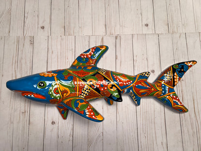 Wall Sharks Talavera Ceramic