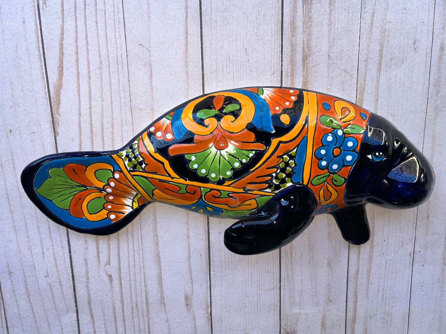 Hanging Talavera Manatees