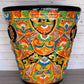 Jumbo Extra Large Handcrafted Talavera Planter – 21”H x 21” Top Diameter x 12.5” Bottom Diameter
