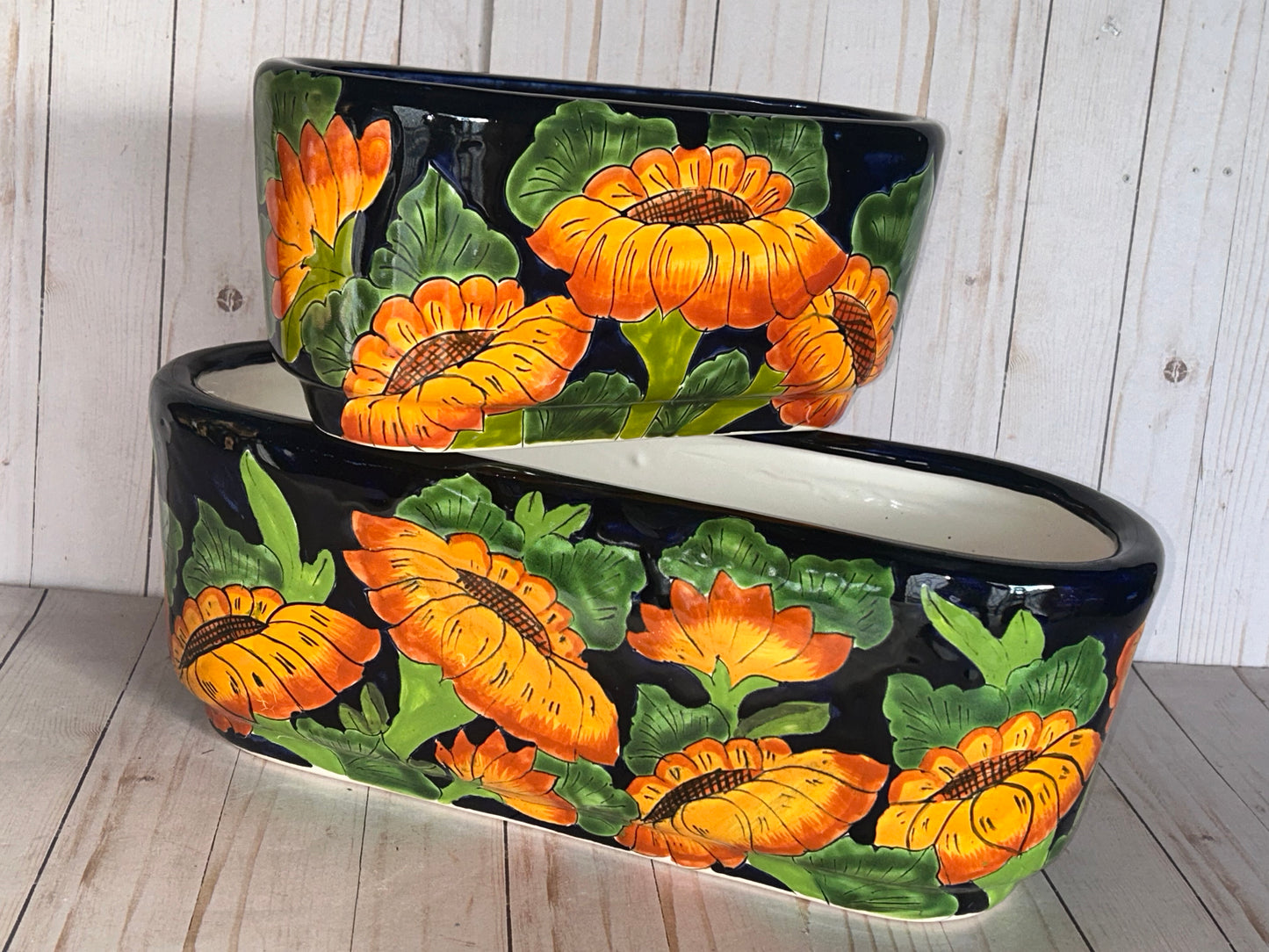 Oval Floor Planters Small/Medium Size "Selling by Each"