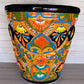 Jumbo Extra Large Handcrafted Talavera Planter – 21”H x 21” Top Diameter x 12.5” Bottom Diameter