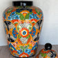 Handcrafted Talavera Ginger Jar – Extra Large (Sold Individually)