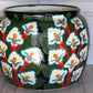 Round Handcrafted Talavera Flower Planters MD and LG size available.