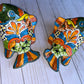 Set of Talavera Small Koi Fish