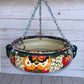 Hanging Talavera Pots With Chains.