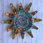Bright Spiral Sun Talavera Ceramic