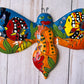 Hand-Painted Talavera Ceramic Wall Bees
