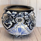 Handmade Talavera Michoacanas Planters 9.50 Tall