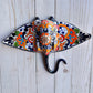 Handcrafted Talavera Ceramic Sculptures Hanging Manta Ray